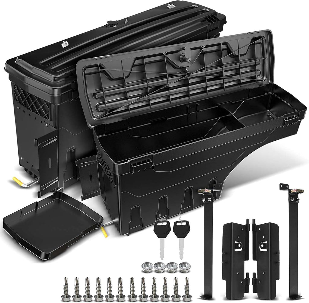 Lockable Truck Bed Storage Box Tool Box S8084