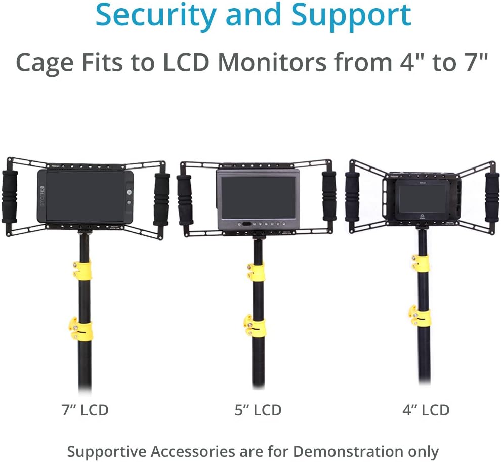 Director's Monitor Cage for 4 to 7 LCD Monitor Display M58142