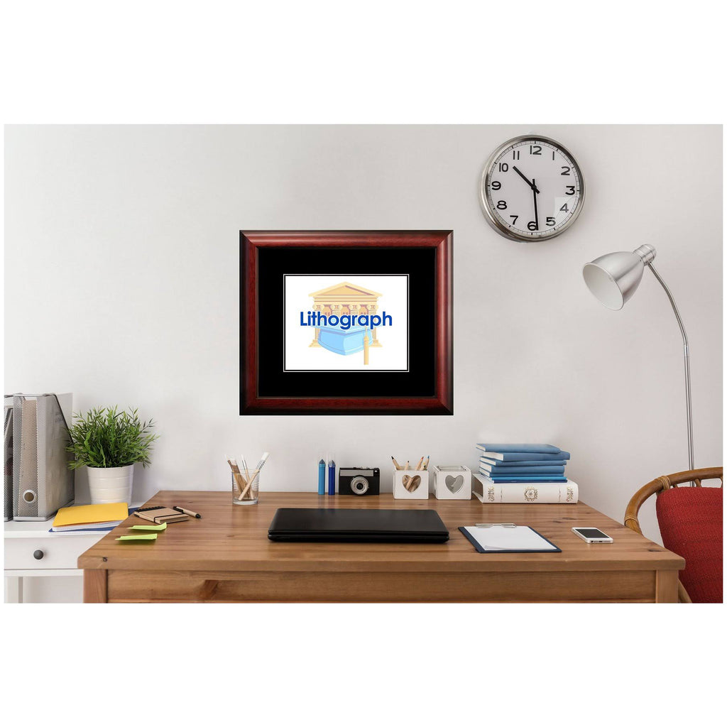 Framed Lithograph E6992