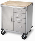 Rolling Storage Cabinet with Drawers U336897