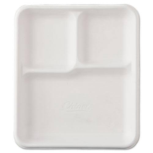 Heavy-Weight Fiber 5-Compartment Café Tray V3475