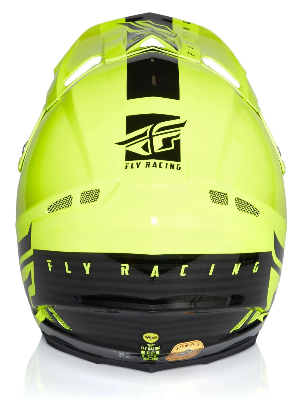 Hi-Vis Yellow/Black Medium Helmet R5891