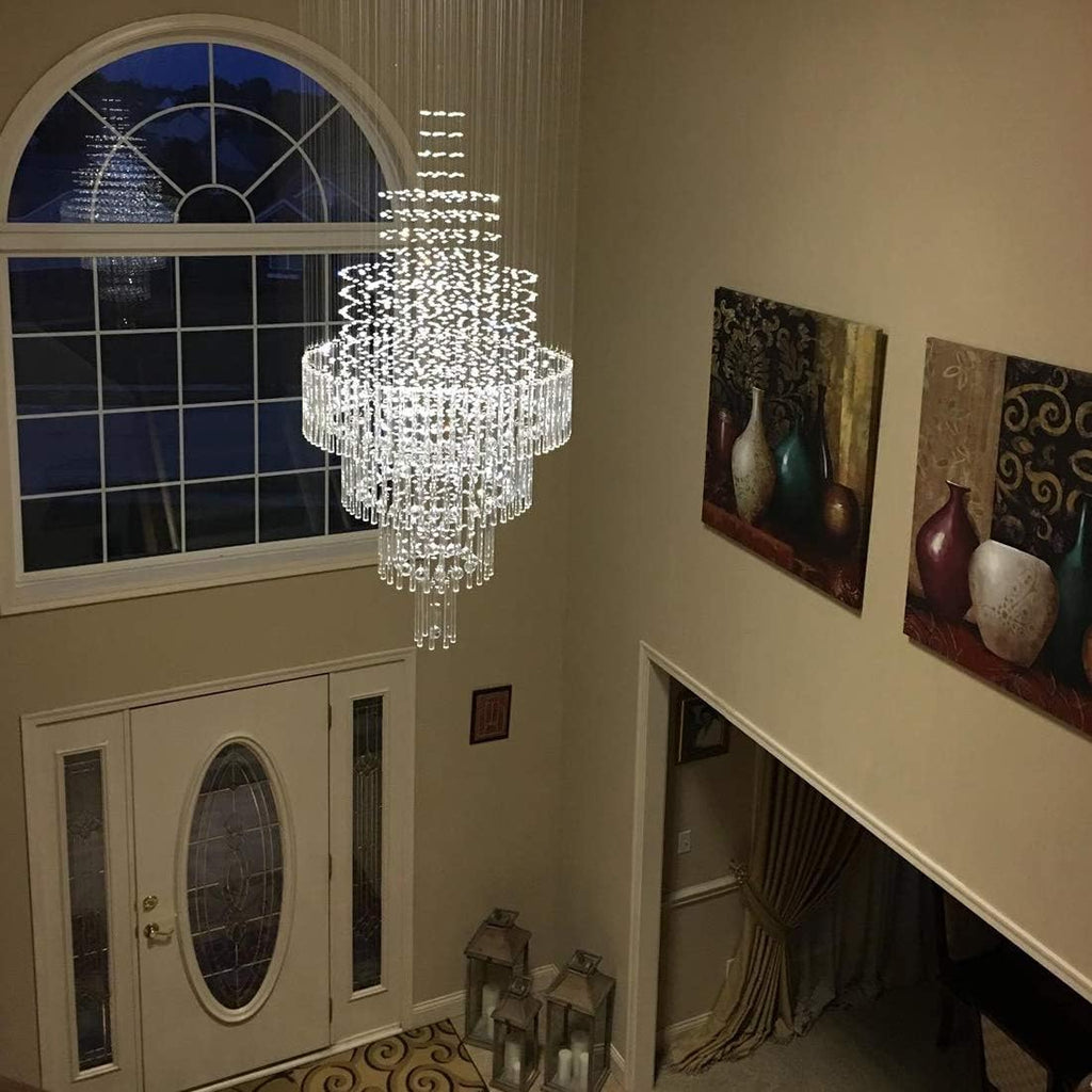 Large Modern Crystal Chandelier Ceiling Light Fixture T1148