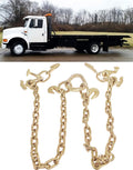 5/16 3 FT Grade 70 Tow Chain with RJT Cluster Hooks Pack of 2 K9850