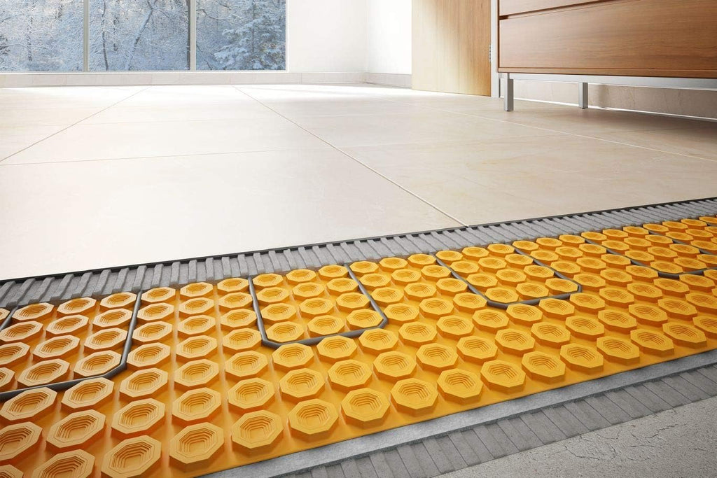 Floor Heating Kit with Programmable Thermostat U261922