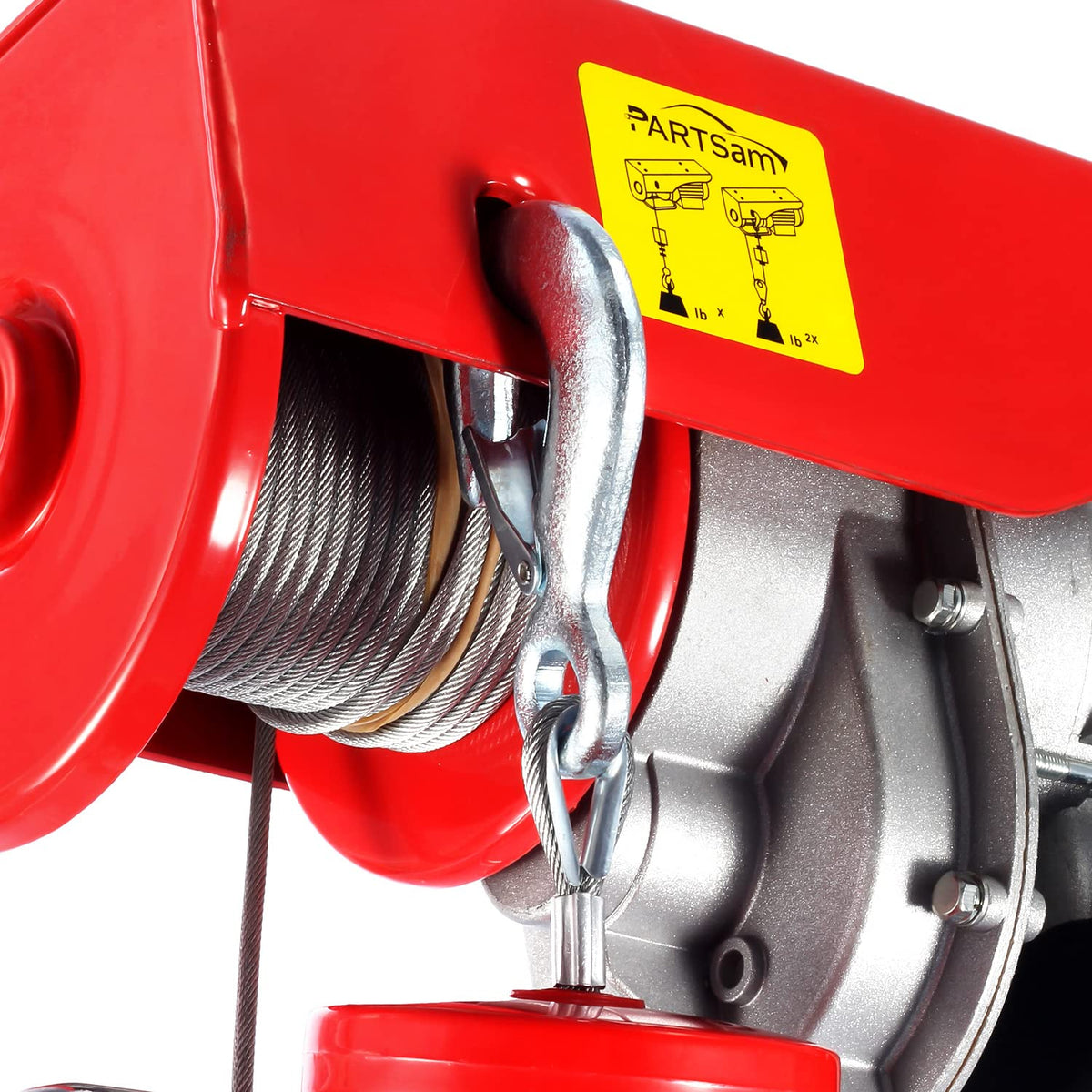 1100lbs Automatic Lift Electric Cable Hoist with Wireless Remote Control R2405