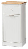 Modern White Oak Kitchen Cabinet J90484