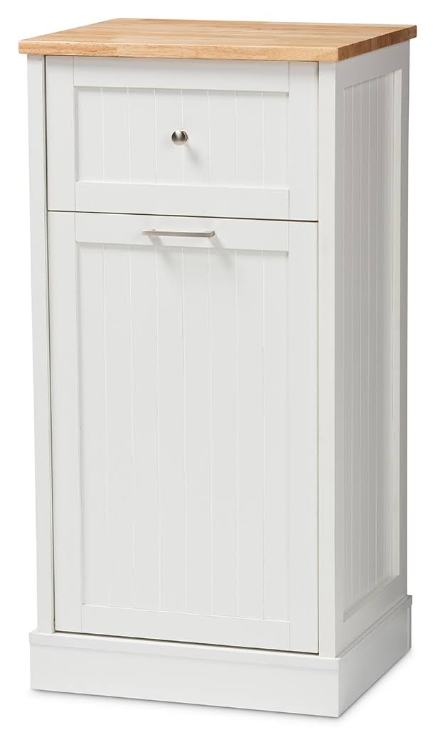Modern White Oak Kitchen Cabinet J90484