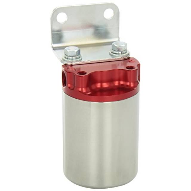 Red 100 Micron Canister Style Fuel Filter U5300