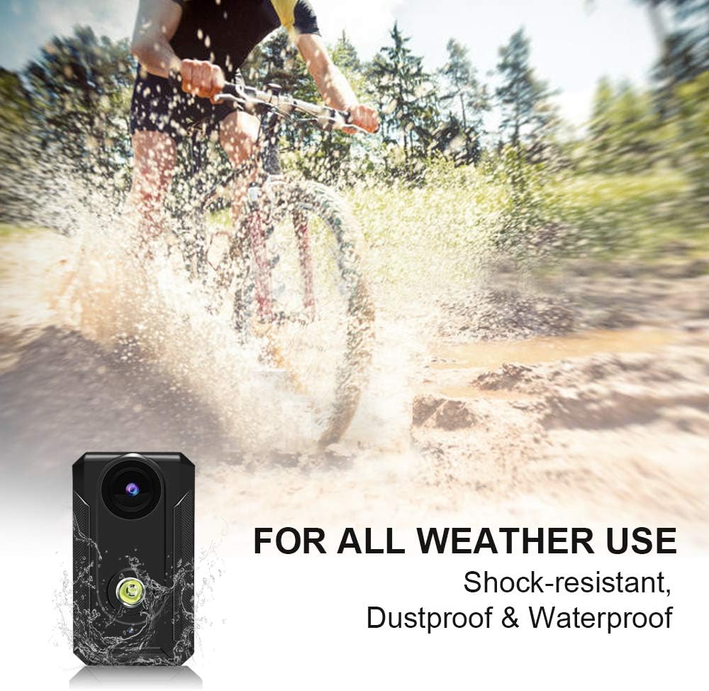 Bike Camera with Front Light, Full HD WiFi, 400 Lumen Y504201