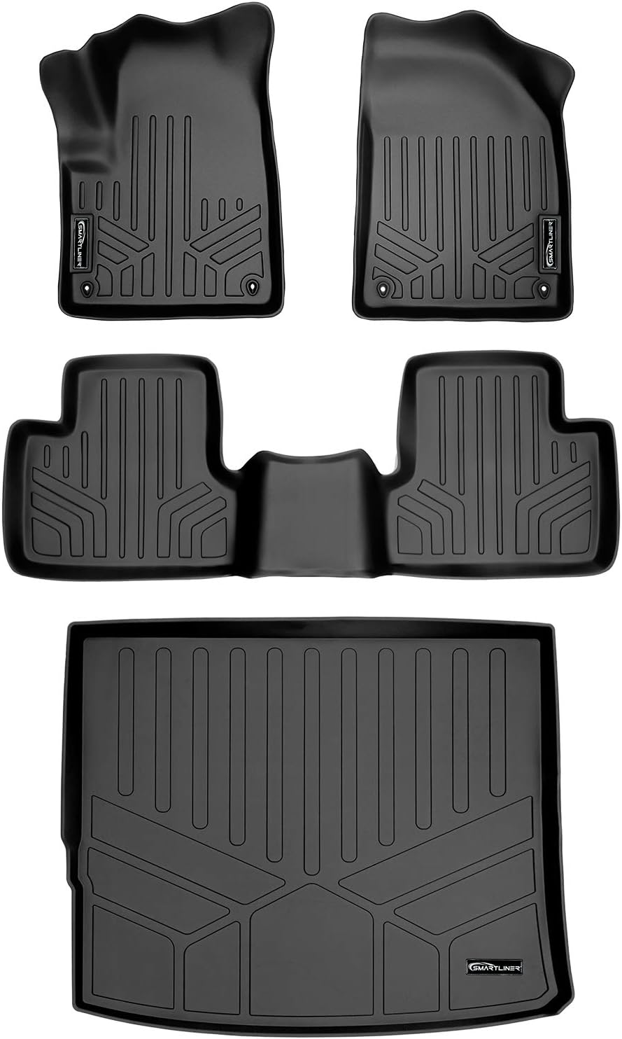 Custom Fit Floor Mats and Cargo Liner Set Black L6441