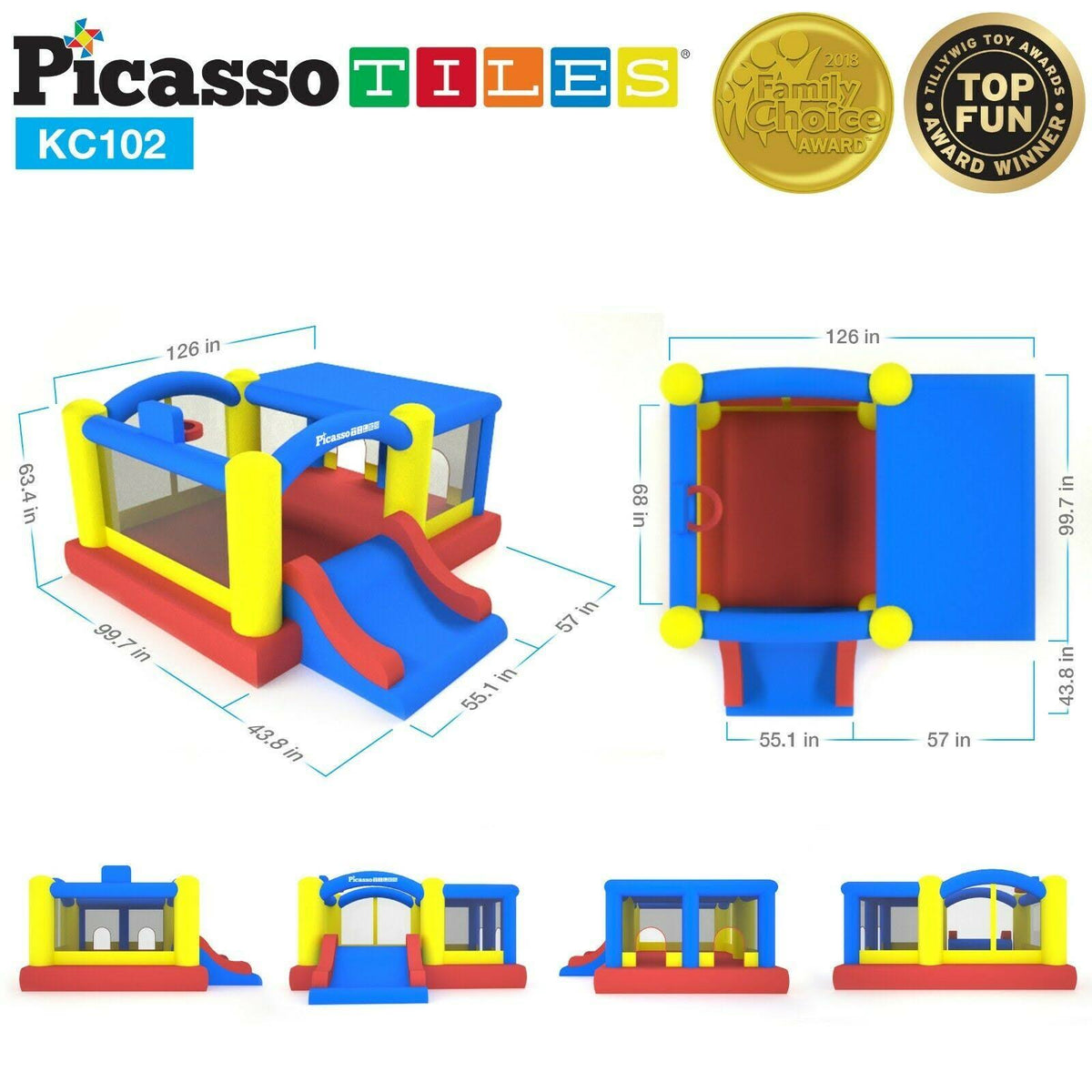 Inflatable Bouncer Jumping House K611
