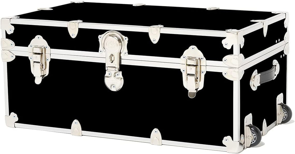 Large Storage Trunk with Mounted Wheels 32x18x14 Slate J753220
