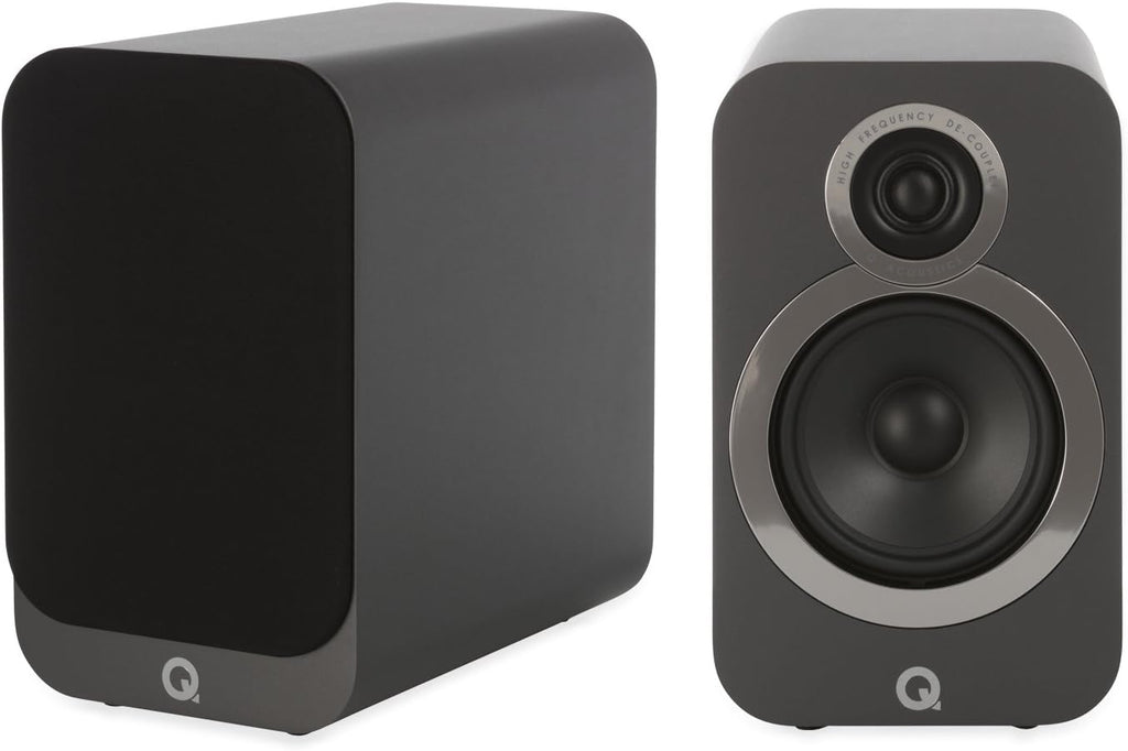 Carbon Black Bookshelf Speaker Pair J224934