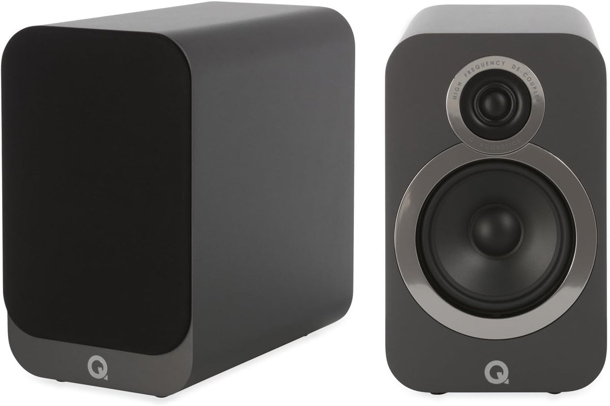 Carbon Black Bookshelf Speaker Pair J224934