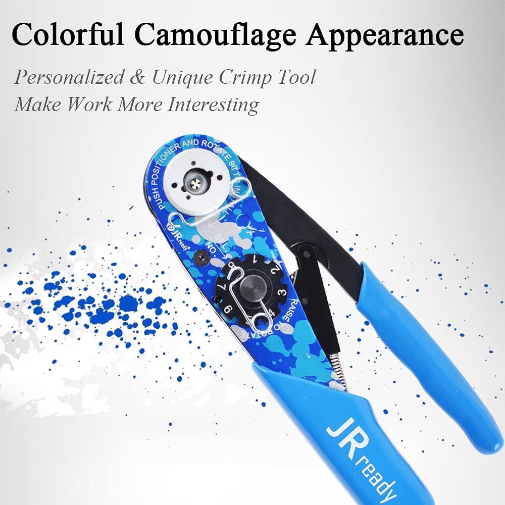 Eight Indent Crimping Tool Kit with 37 Positioner and GO NO GO GAUGE M58910