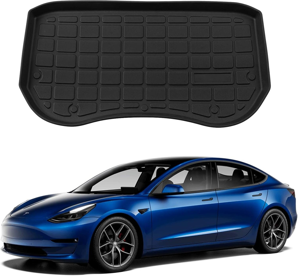 All Weather Front Trunk Cargo Liner Floor Mats Set of 6 M84587