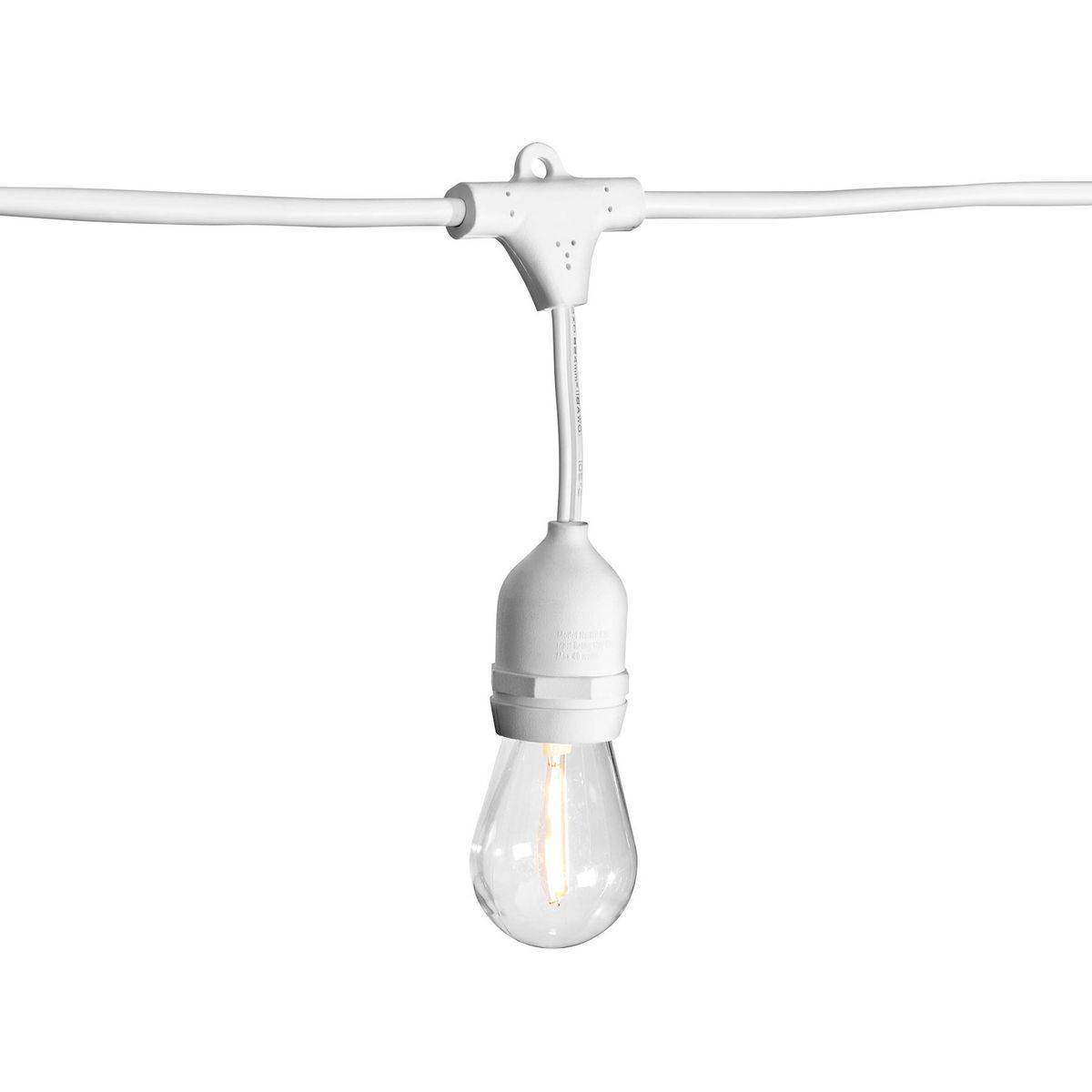 Black LED Outdoor String Lights Y58506