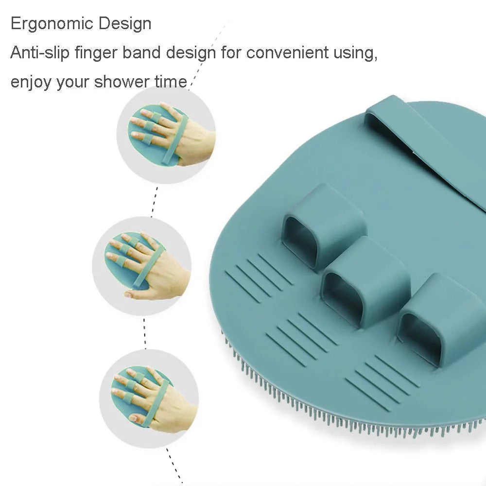 Food-grade Silicone Facial Cleansing Brush with Body Brush E744793