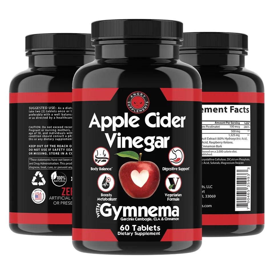 Apple Cider Vinegar Garcinia Pills 60 Tablets R569