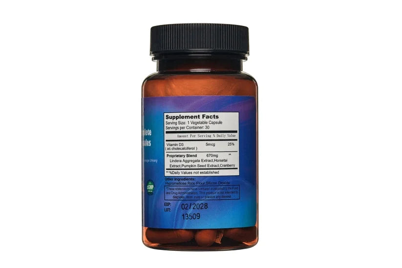 Bladder Support Capsules with Cranberry Vitamin D3 S13928