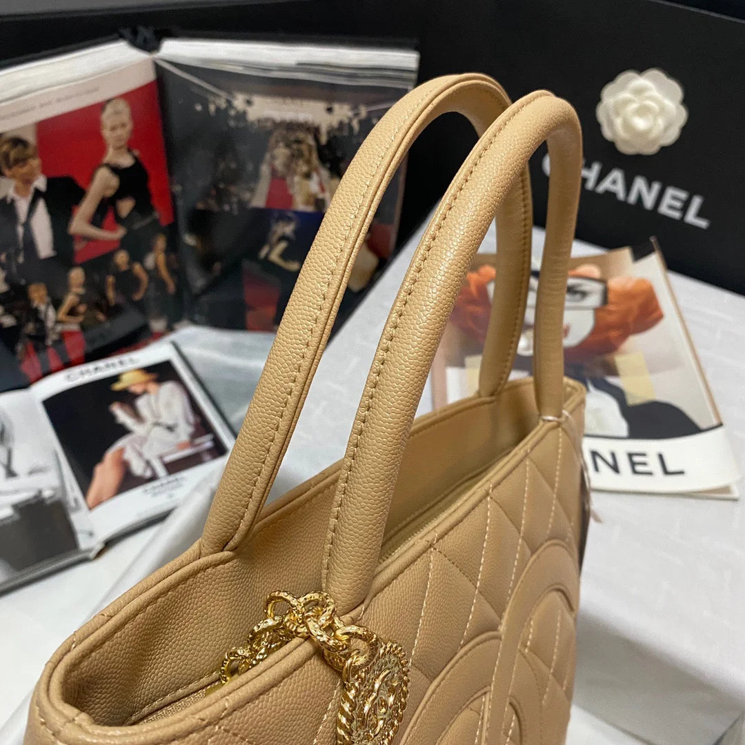 Yellow Caviar Tote Bag I530