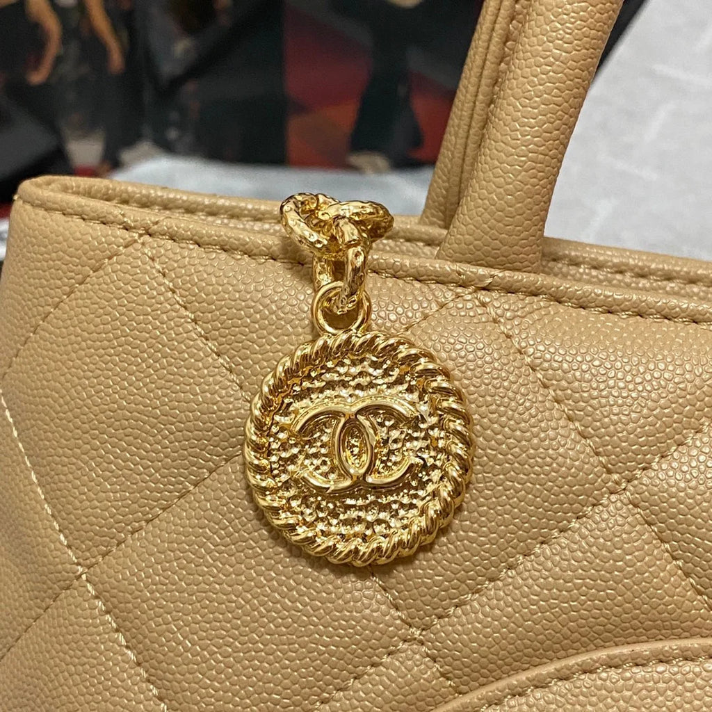 Yellow Caviar Tote Bag I530