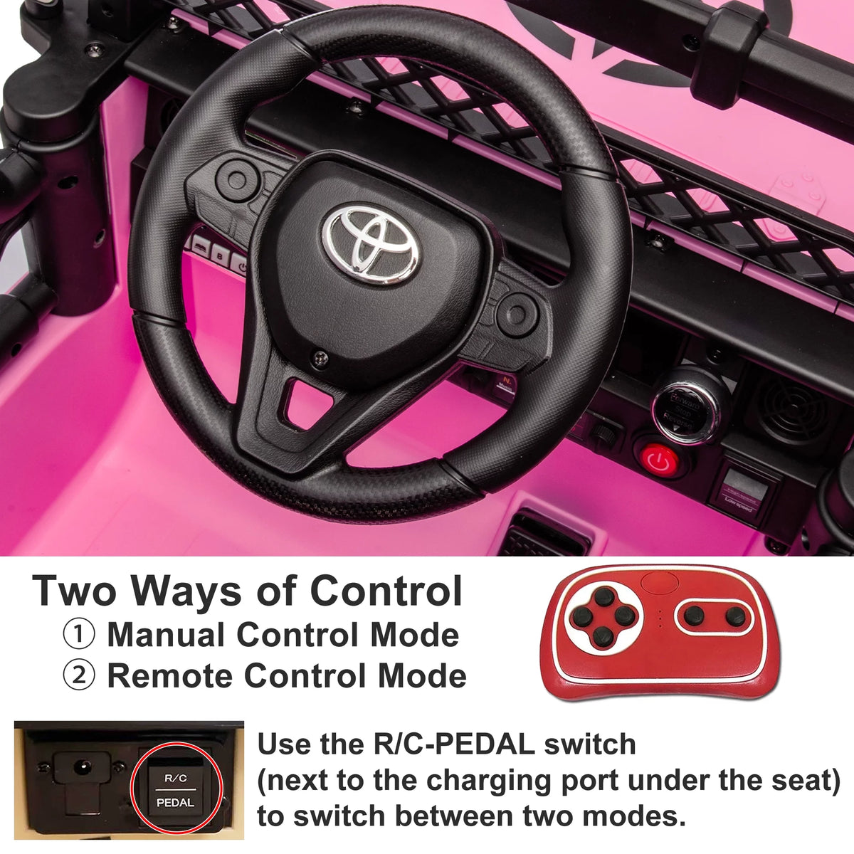 12 V Battery Powered Ride on Car with Remote Control Q19365