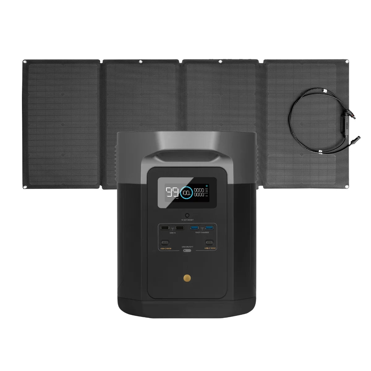 Portable Power Station and Solar Panel A998