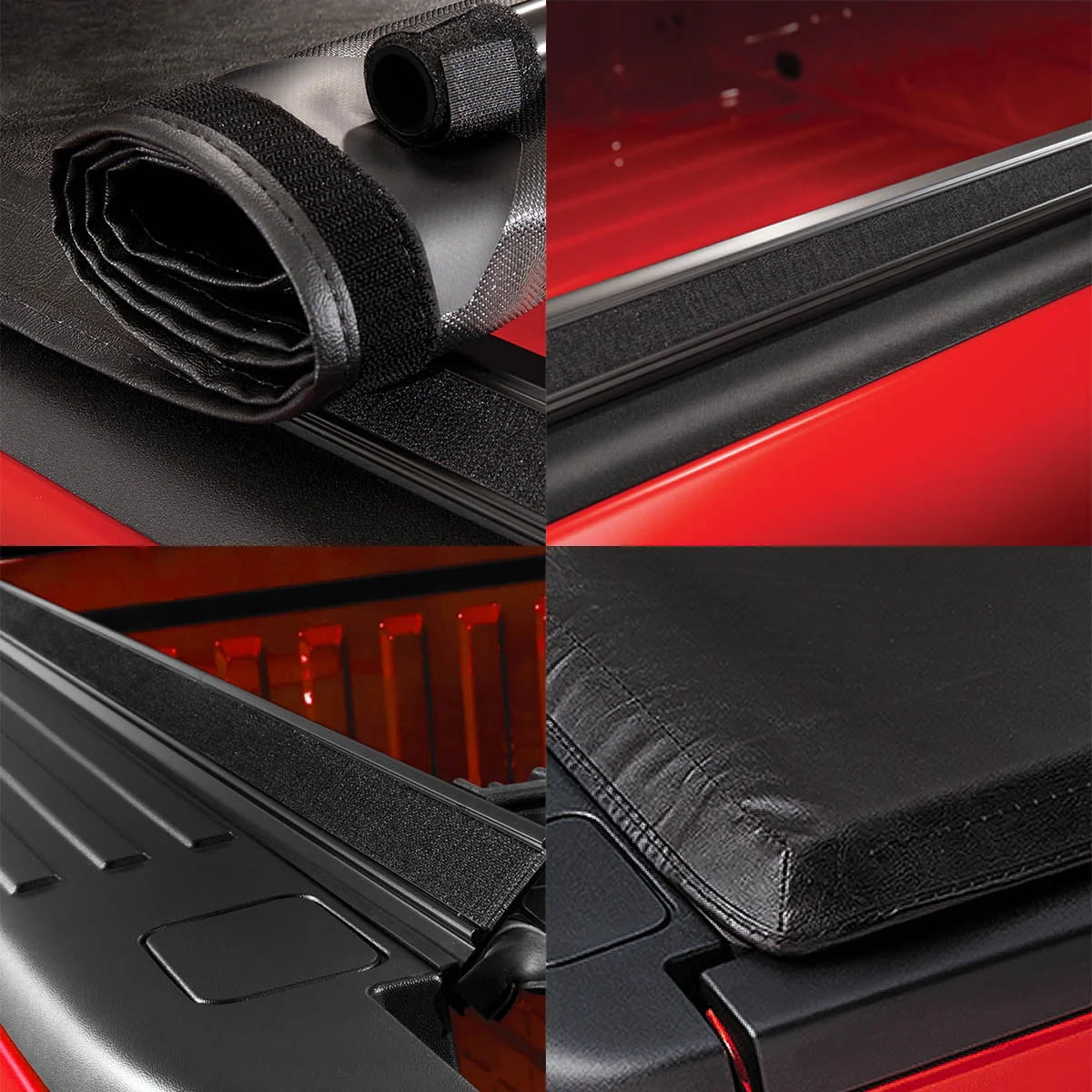 Soft Roll up Truck Bed Tonneau Cover 5Ft Bed H5974
