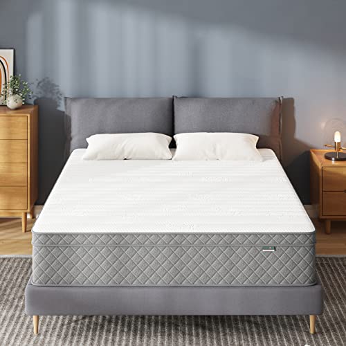12 Inch Full Size Cooling-Gel Memory Foam Pocket Spring Hybrid Mattress Z91258