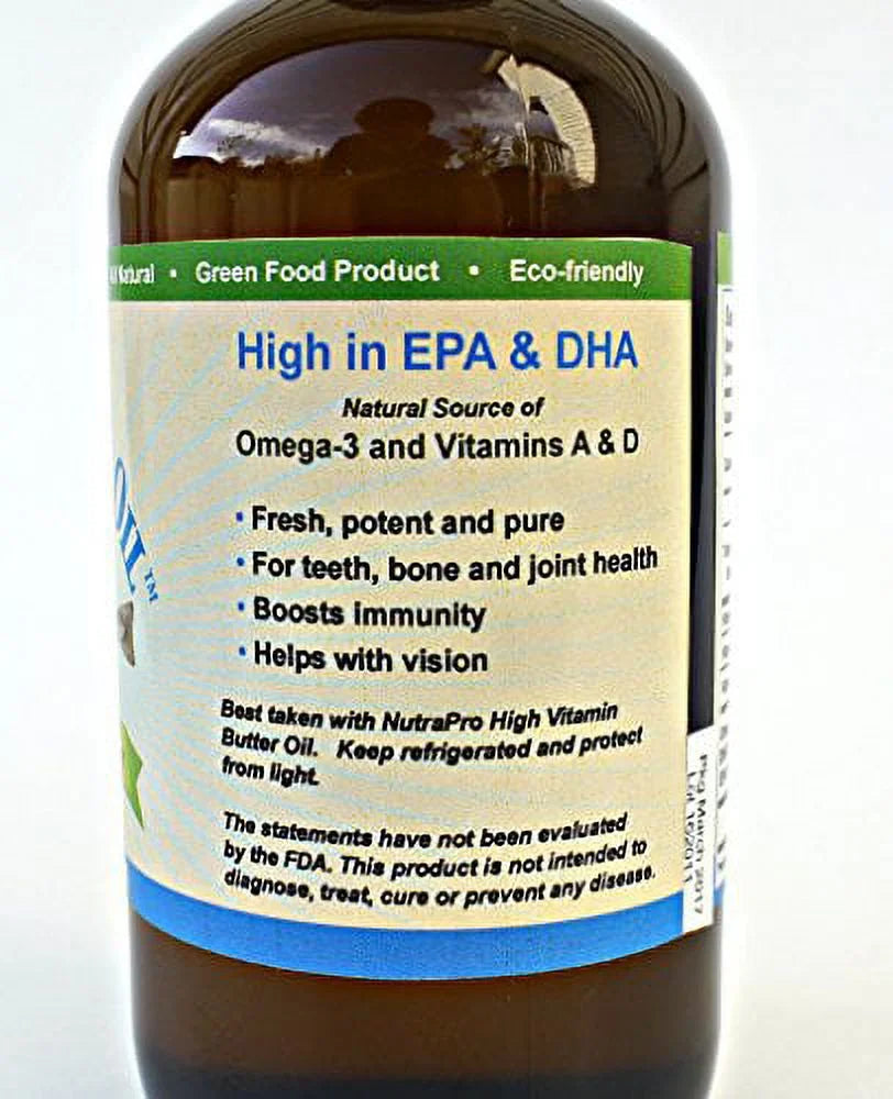 Virgin Cod Liver Oil Lemon Peppermint P427195
