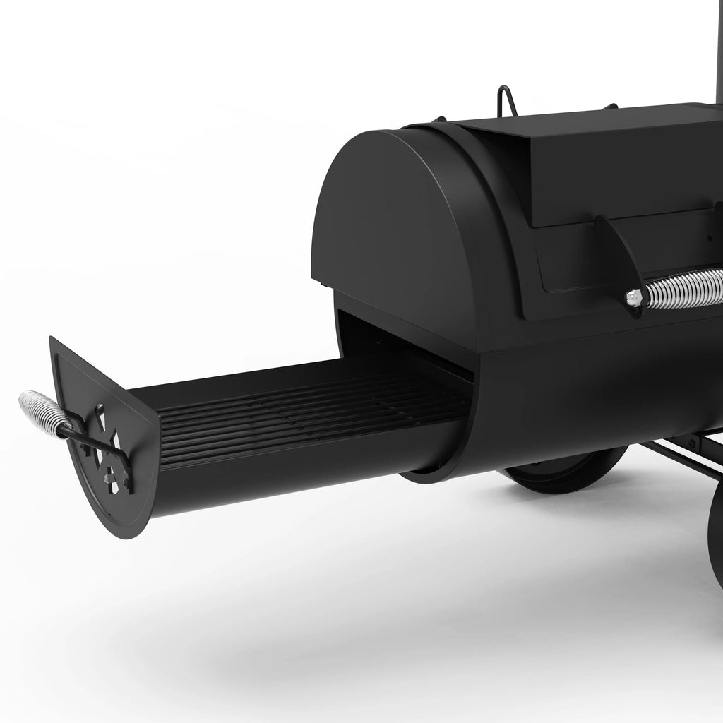 Charcoal Offset Smoker N8663