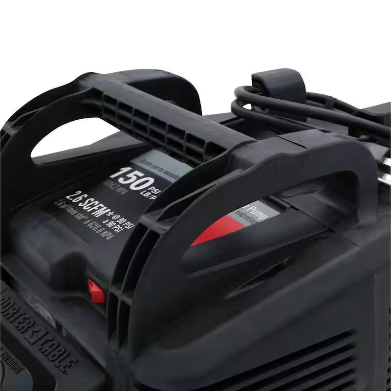 6 Gal. 150 PSI Portable Electric Pancake Air Compressor C689153