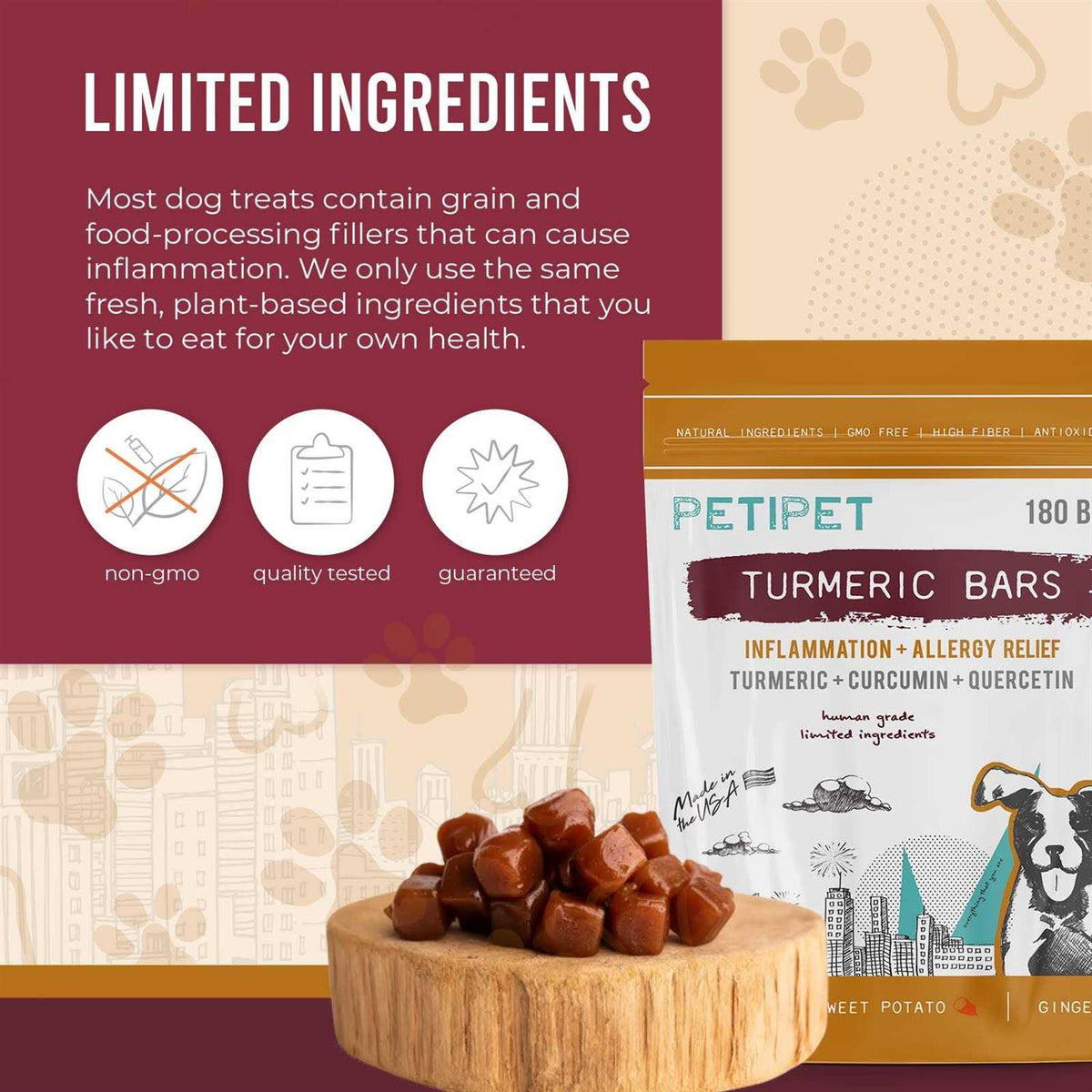 Turmeric Bars Pet Supplies H480
