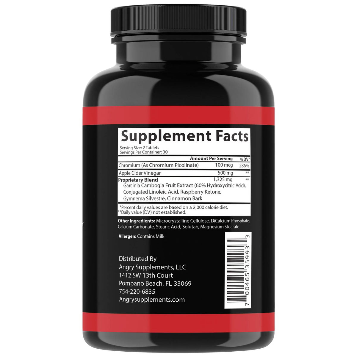 Apple Cider Vinegar Garcinia Pills 60 Tablets R569