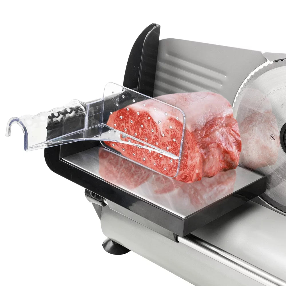 150W Electric Bread and Meat Slicer with 7.5 Inch Stainless Steel Blade T6247