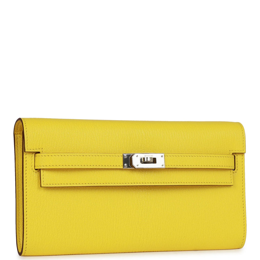 Jaune Citron Chevre Wallet I6035