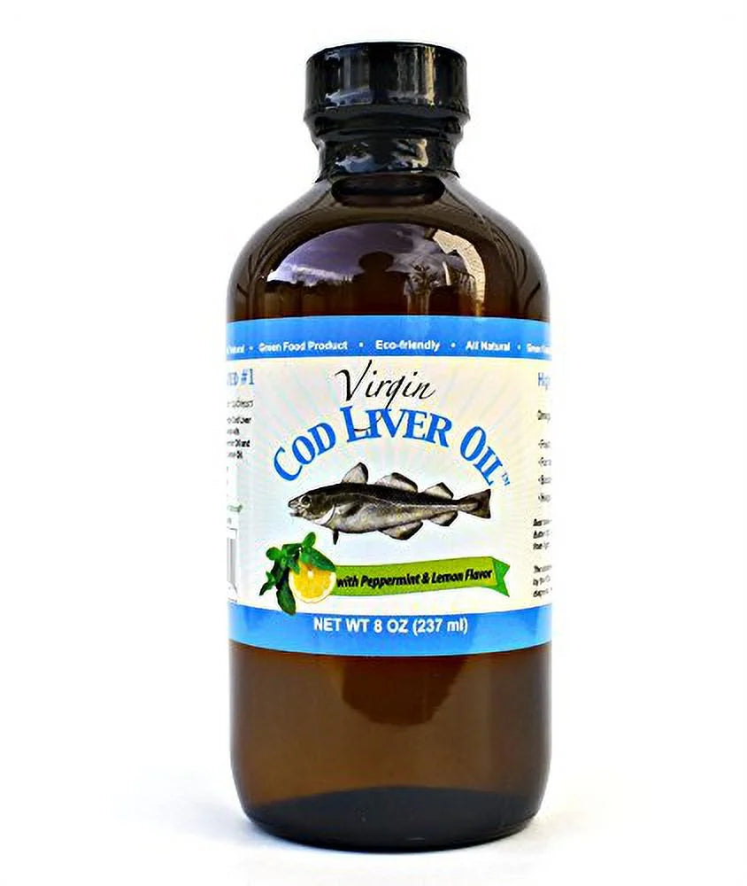 Virgin Cod Liver Oil Lemon Peppermint P427195