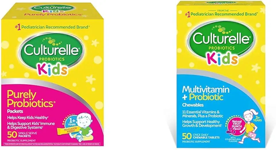 Kids Probiotics Packets & Chewable Multivitamin E4428