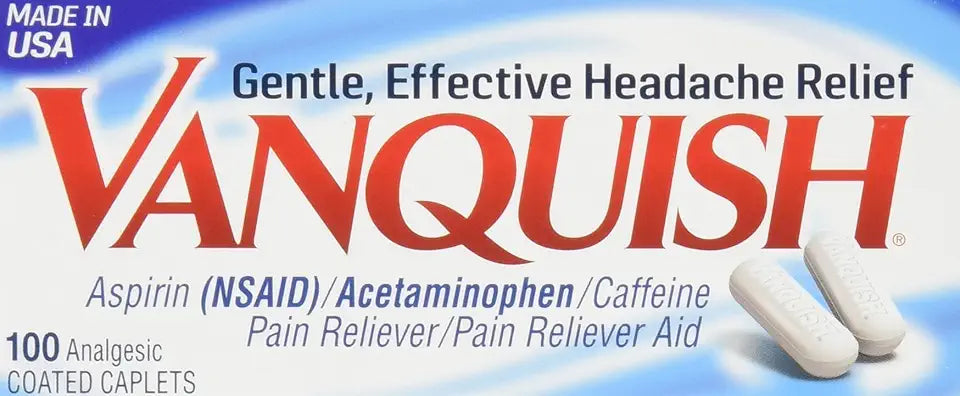 Extra Strength Pain Reliever Caplets 100 ct Pack of 3 M857