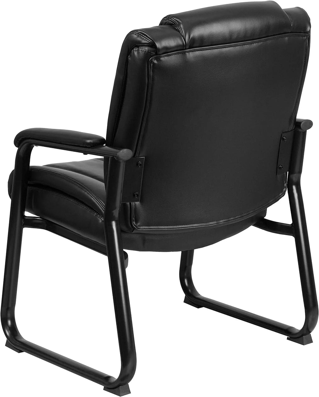 Black Leathersoft Reception Chairs S34200