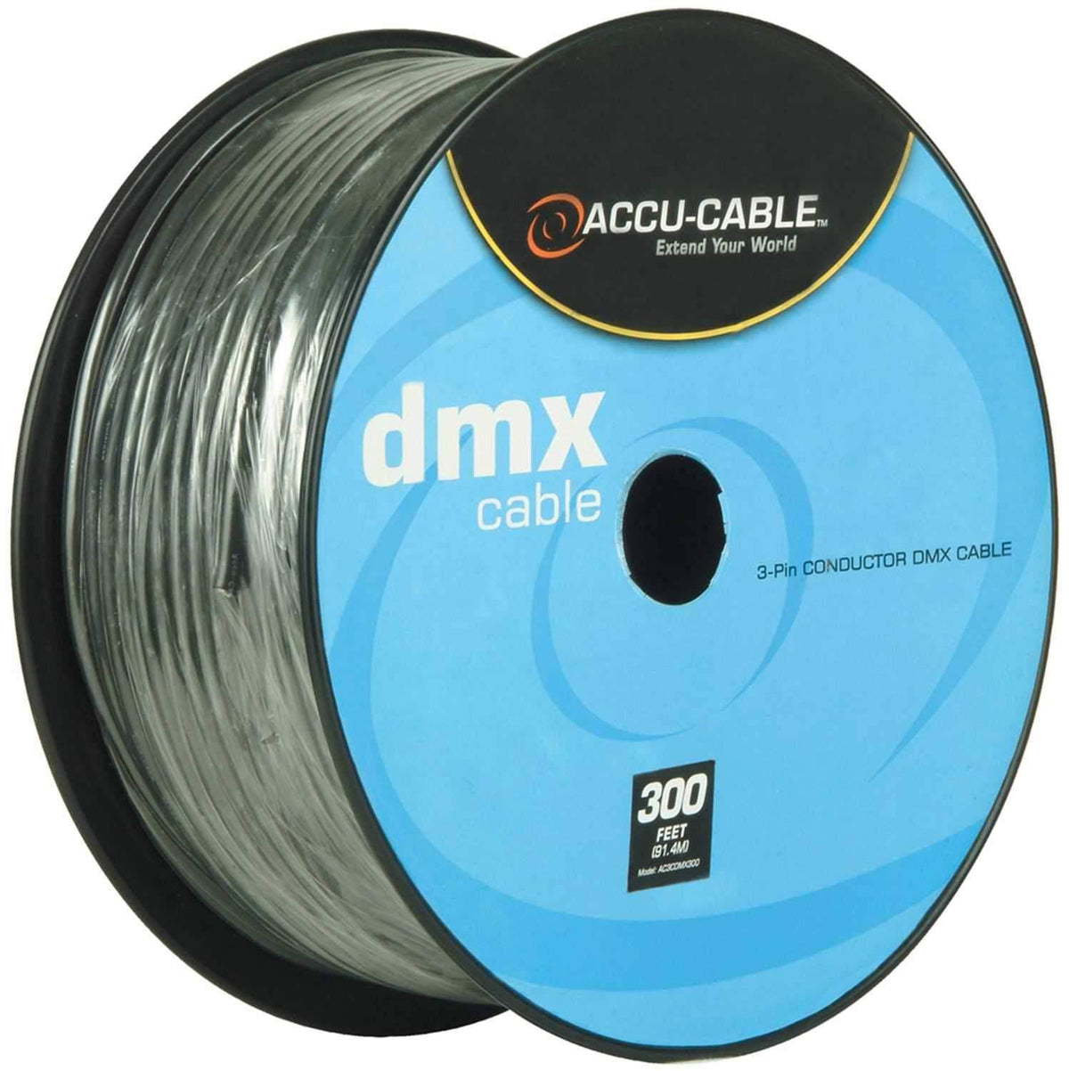 3 Pin DMX Cable 300 ft. Spool C47056