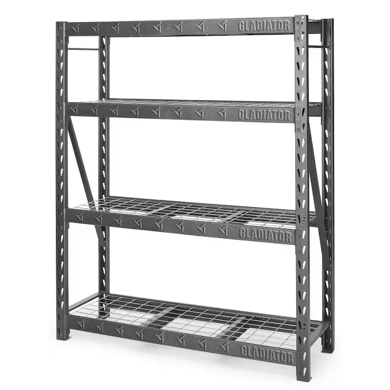 4-Tier Welded Steel Storage Shelving Unit B2236