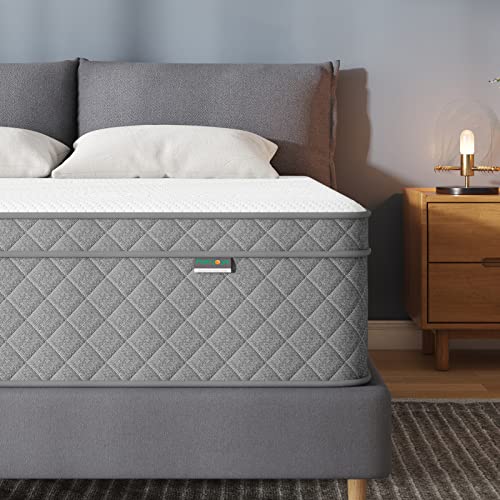 12 Inch Full Size Cooling-Gel Memory Foam Pocket Spring Hybrid Mattress Z91258