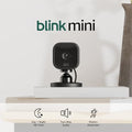 Compact Indoor Plug-In Smart Security Camera, 1080p HD, 2 Cameras (White) F2070