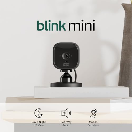 Compact Indoor Plug-In Smart Security Camera, 1080p HD, 2 Cameras (White) F2070