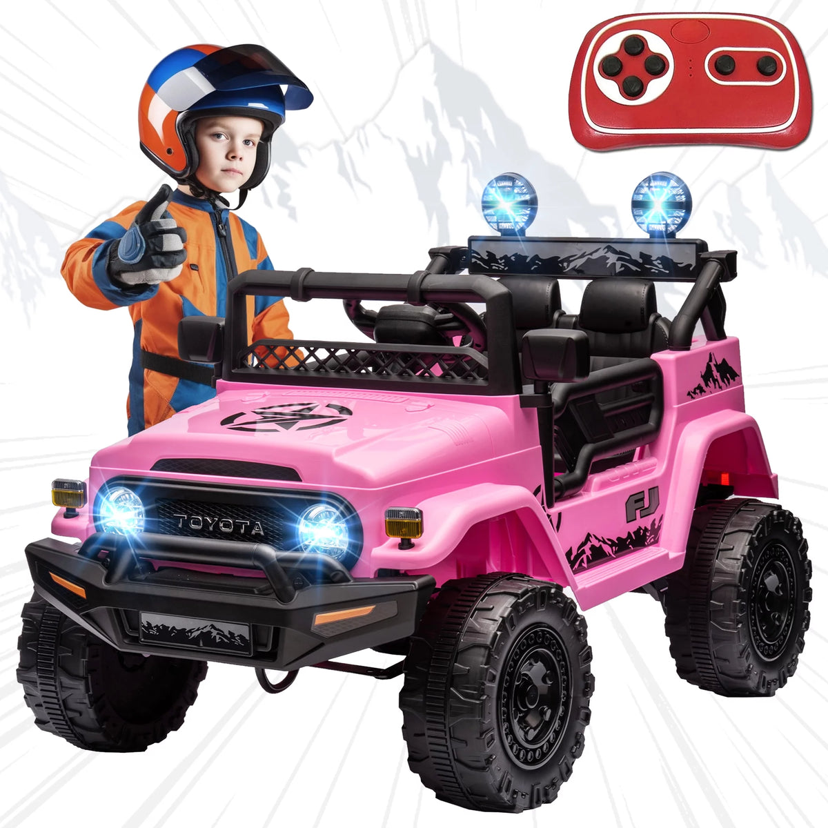12 V Battery Powered Ride on Car with Remote Control Q19365