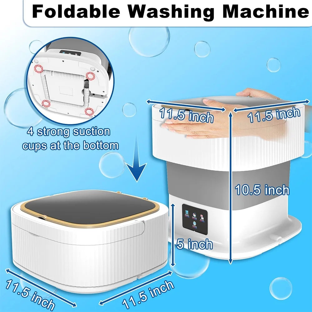 10L Foldable Portable Washing Machine X873453