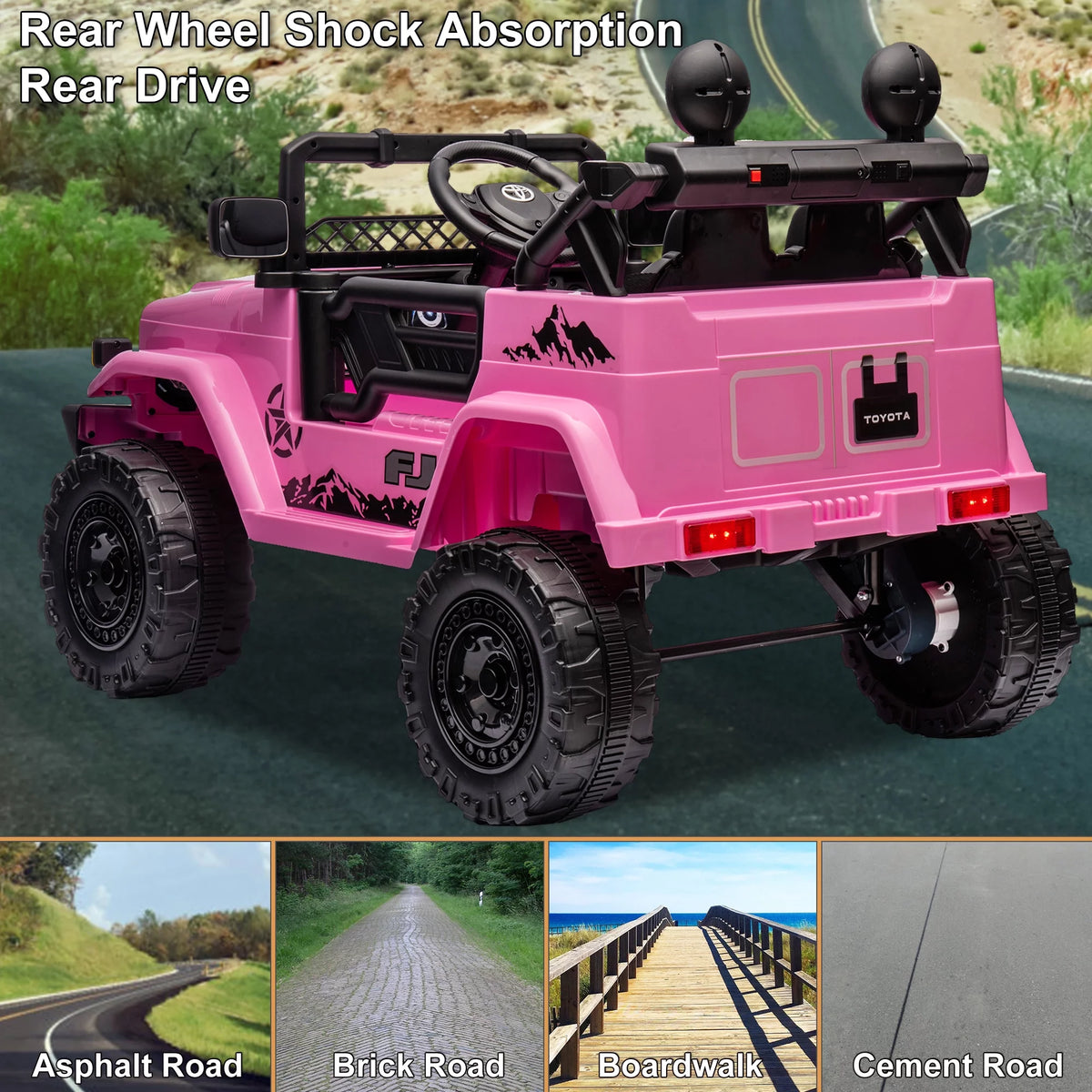 12 V Battery Powered Ride on Car with Remote Control Q19365